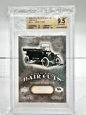 2008 Upper Deck Hair Cuts Henry Ford - 1 Of Only 4 - 9.5 Beckett Grade picture