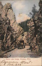 1909 Bozeman,MT Mystic Lake George Gallatin County Montana Antique Postcard picture