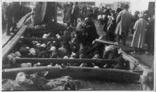 Near East relief,Armenian orphans being enloaded in barges bound for Greece,1915 picture