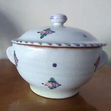 Vintage Poole Pottery Lidded Ceramic Pot 1930s picture
