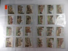Wills Cigarette Cards Beautiful Homes 1930 Complete Set 25 in Pages picture