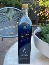Johnnie Walker GHOST AND RARE Blue Label Scotch PORT DUNDAS Empty Bottle Only picture