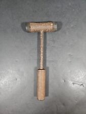 Vintage HEAVY METAL Primitive Hammer Rubber DAMPENER Pitted Rusted Anti MAR picture
