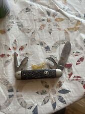 Vintage Ulster Knife Co Official Boy Scouts Camping Pocket Knife, 4 Blade/Tools picture