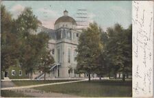 University Hall, University of Michigan Ann Arbor 1908 Postcard picture
