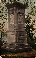 Post Card Daniel Boone's Monument Father Of Kentucky Posted 1908 picture