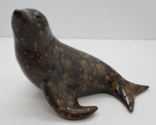 Vintage Pottery Sea Lion Seal Handmade Signed Cherokana? picture