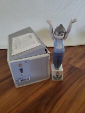 Mint Box 1990 1st Edition Retired Lladro 5871 Olympic Champion Boy Spain Booklet picture