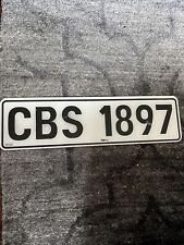 South Africa 🇿🇦 ￼Mossel Bay & Hartenbos License Plate Tag # CBS 1897 picture