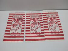 VINTAGE Unused Fresh Roasted Peanuts in the Shell 1½ oz Circus Elephant. picture