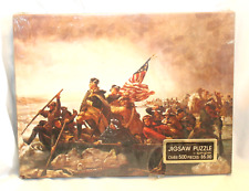 VTG Washington Crossing the Delaware Springbok Jigsaw Puzzle NOS SEALED picture