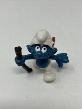 1984 Peyo The Smurfs Collectable Figure Tracker Smurf #20178 Rare picture