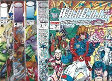 WILDCATS LOT OF 5 - #1 1ST APPEARANCE #2 1ST WETWORKS #3 #4 #5 (NM-) JIM LEE picture