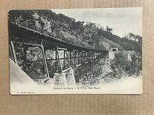 Postcard Sao Paulo Brazil Viaducto Da Serra SPR Railway Train Viaduct Railroad picture