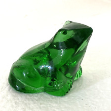 Ganz Green Glass Frog, Made in China with Original Sticker picture