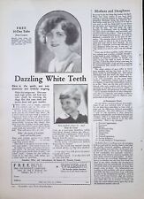 Pepsodent Advertising Print Ad Good Housekeeping Magazine November 1925  picture
