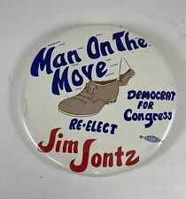 Vintage Jim Jontz Political Button 3