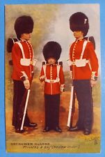 Tuck's Oilette Antique Postcard ~ GRENADIER GUARDS ~ Great Britain MINT picture