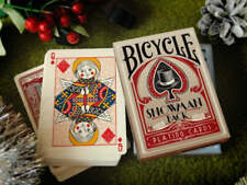 Bicycle Snowman (Red) Playing Cards - Christmas picture