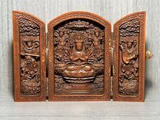 Old Antique Three Open Box Decoration - Thousand Handed Guanyin Bodhisattva picture