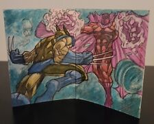 2024 Finding Unicorn Marvel Comics Evolution Wolverine & Magneto Sketch Booklet picture