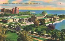 Chicago IL Illinois, Museum of Science & Industry, Jackson Park Vintage Postcard picture