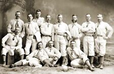 1882 New York Metropolitans Baseball Team Vintage Photograph 11