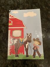 Picture Perfect Set of 37 Childrens Cowboy Theme Party Invitation Cards 6x9 picture