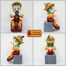 Anime Movie Suicide Squad Pinocchio Joker Sit PVC action Figure Statue Toy Gift picture