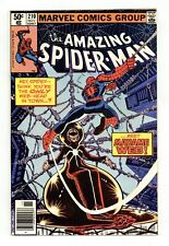 Amazing Spider-Man #210N VG- 3.5 1980 1st app. Madame Web picture