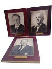 Vtg 1956-1966 BSA National President Wooden Plaque For Councils Rare Memorabilia picture