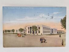 Vintage Postcard 1930's The Technical School Oakland California Pacific Novelty picture