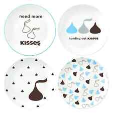 Hershey's Kisses Porcelain Ceramic Dessert Plates 6