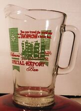 VINTAGE HEILEMAN’S SPECIAL EXPORT PITCHER / RETRO / MID 20TH CENTURY W/COASTERS picture