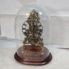 Antique English Single Fusee 8 Day Skeleton Clock In Working Condition. picture