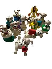 Lot of 13 Disney 101 Dalmations Dog Figurines Toys Cruella De Vil Vintage picture