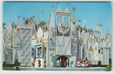 Postcard It's a Small World Clock at Disneyland picture