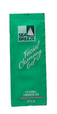 Vintage Sea Breeze 1989 Facial Cleansing Gel Sample Packet Clairol Collectible picture