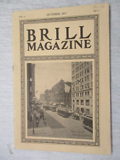 BRILL MAGAZINE OCTOBER  1917 ELECTRIC RAILYWAY HISTORICAL SOCIETY VOL. 2 #8 picture