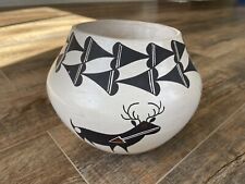 Dolores Lewis Native American acoma pottery vintage picture