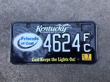 KENTUCKY - FRIENDS OF COAL - LICENSE PLATE picture