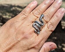 Navajo Ring Sterling Silver Tufa Cast Genuine SouthWestArtisan Jewelry sz 7 picture