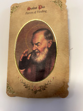 Saint Padre Pio (Patron of Healing) Prayer Card with Medal, New picture