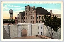 Missouri Jefferson City Missouri State Penitentiary Vintage Postcard picture
