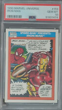 1990 Marvel Universe #159 Iron Man PSA 10 GEM MINT picture