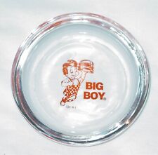 VINTAGE FRISCH'S BIG BOY RESTAURANT GLASS ASHTRAY - 3 3/4