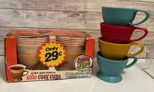 Vintage 1970s SOLO COZY CUPS Coffee Cups Unopened Plastic LOT picture