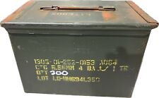 Grade 2 Military FAT 50 Cal PA-108 Metal Ammo Can Saw Box 5.56MM 2.23MM 7.62MM picture