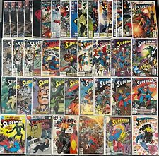 SUPERMAN (42-Book MEGA LOT) with #1 2 4 5 10 12 18 19 20 22-26 31 35-39 65 66 74 picture