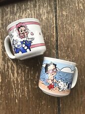Vintage Baby Betty Boop Mugs Presents Hamilton Gifts Lot Of 2 P5411 & P5413 Rare picture